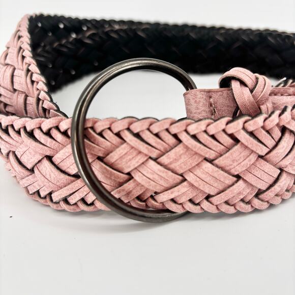 Pink Woven Belt Size XL/1X - Picture 3 of 5